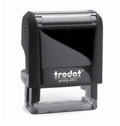 Trodat Bélyegző TRODAT Printy 4.0 4911 eco-fekete ház fekete párna (4911F/K)