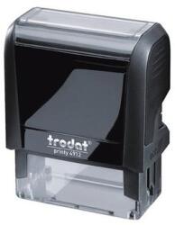 Trodat Bélyegző TRODAT Printy 4.0 4912 eco-fekete ház fekete párna (4912F/F) - robbitairodaszer