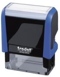 Trodat Bélyegző TRODAT Printy 4.0 4912 égkék ház fekete párna (4912K/F)