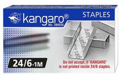 Kangaro Tűzőkapocs KANGARO 24/6 1000 darabos (C524421) - robbitairodaszer