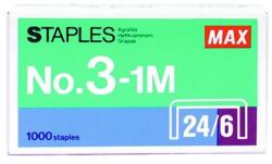 Max Tűzőkapocs MAX 24/6 1000 darabos (2M3-1M) - robbitairodaszer