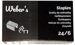 Weber s Tűzőkapocs WEBER`S 24/6 1000 darabos - robbitairodaszer