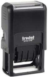 Trodat Bélyegző TRODAT Printy 4.0 4750 dátum ISO számmal fekete párna (4750-P4-ISO-F) - robbitairodaszer