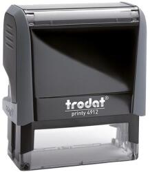 Trodat Bélyegző TRODAT Printy 4.0 4912 eco-fekete ház kék párna (4912F/K) - robbitairodaszer