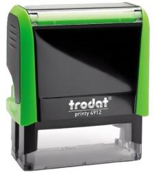 Trodat Bélyegző TRODAT Printy 4.0 4912 almazöld ház kék párna (4912Z/K) - robbitairodaszer