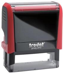Trodat Bélyegző TRODAT Printy 4.0 4913 piros ház kék párna (4913P/K) - robbitairodaszer