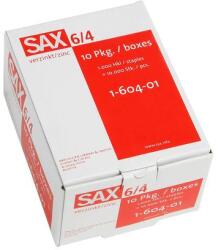 Sax Tűzőkapocs SAX 6/4 cink 1000 darabos (7330066000) - robbitairodaszer
