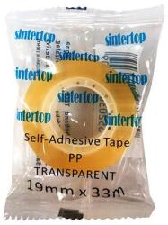 Sintertop Ragasztószalag SINTERTOP 22007 19mmx33y átlátszó darabonként csomagolva (10083) - robbitairodaszer