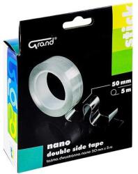 Grand Ragasztószalag kétoldalas GRAND 50mm x 5m NANO (130-1958) - robbitairodaszer