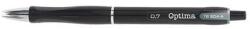 Optima Golyóstoll OPTIMA nyomógombos TB 204 fekete (10914) - robbitairodaszer