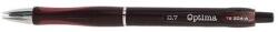 Optima Golyóstoll OPTIMA nyomógombos TB 204 piros (10925) - robbitairodaszer
