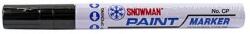 SNOWMAN Lakkmarker SNOWMAN CP-12 4, 5mm fekete (CP-12 FEKETE)