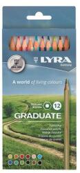 LYRA Színes ceruza LYRA Graduate hatszögletű 12 darabos (2871121) - robbitairodaszer
