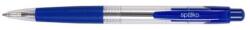 Spoko Golyóstoll SPOKO 0112 átlátszó kék tolltest, kék írásszín (S011272112) - robbitairodaszer