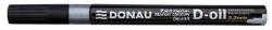 DONAU Lakkmarker DONAU D-oil 2, 2 mm ezüst (U7368001PL-38) - robbitairodaszer