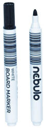 Nebulo Táblamarker NEBULO kerek fekete (WBM/TM-WB568-BLACK) - robbitairodaszer