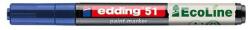 edding Lakkmarker EDDING 51 1-2 mm kék (7580260002) - robbitairodaszer