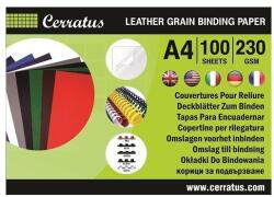 Cerratus Hátlap CERRATUS A/4 230 g bőrhatású piros - robbitairodaszer