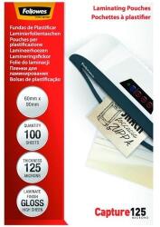 Fellowes Lamináló fólia FELLOWES 60x90 mm 125 mikron fényes 100/csom (5397402) - robbitairodaszer