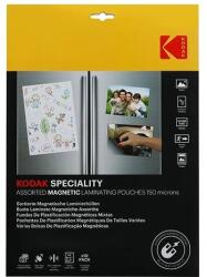 Kodak Lamináló fólia KODAK 10x15cm + 13x18cm + A/4 150 mikron mágneses 10 íves (KO-LMASSMAG-PK10C)