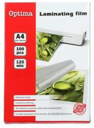 Optima Lamináló fólia OPTIMA A/4 125 mikron fényes 100/csom (20261)