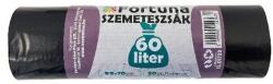 Fortuna Szemeteszsák FORTUNA 60L fekete 55x70 cm 20 darabos (12.01739) - robbitairodaszer