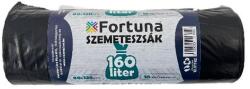 Fortuna Szemeteszsák FORTUNA 160L fekete 80x120 cm 10 darabos (12.01742) - robbitairodaszer