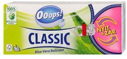 Ooops! Papírzsebkendő OOOPS! Classic Aloe Vera 3 rétegű 90 darabos - robbitairodaszer