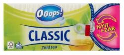 Ooops! Papírzsebkendő OOOPS! Classic Zöld tea 3 rétegű 90 darabos - robbitairodaszer