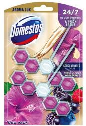 Domestos Toalett öblítő DOMESTOS Aroma Lux Hibiscus Oil & Wild Berries 2x50g (68737983)