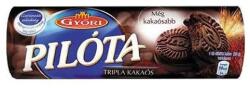 Győri Keksz PILÓTA tripla kakaós 180 g (640419) - robbitairodaszer