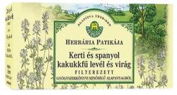 Herbária Herbatea HERBÁRIA kerti és spanyol kakukkfű levél 25x1g (100001909)