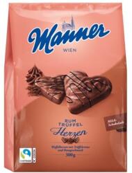 Manner Töltött ostya MANNER szív rumos trüffeles 300 g (C52878) - robbitairodaszer
