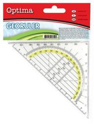 Optima Szögmérő OPTIMA 180 fokos műanyag (100183) - robbitairodaszer