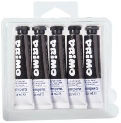 Primo Tempera PRIMO fekete 12 ml 5 darabos (440TRA800) - robbitairodaszer
