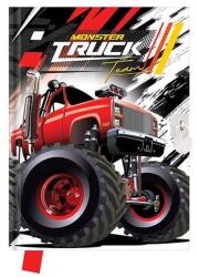Junior Emlékkönyv JUNIOR Monster Truck Team szív alakú lakattal (DBL36-L24)