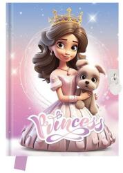 Junior Emlékkönyv JUNIOR Princess szív alakú lakattal (DBL36-G24)