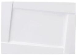 Ambition Lapostányér AMBITION Kubiko téglalap alakú fehér 30, 5x21 cm (61207) - robbitairodaszer