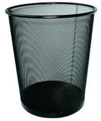  Papírkosár fémhálós fekete 12L - robbitairodaszer