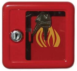 Strauss Metal Kulcsszekrény vészkulcs tartó STRAUSS 11, 8x2, 5x12, 7cm piros (SM020601)