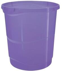 Esselte Papírkosár ESSELTE Colour Breeze 14 liter áttettsző levendula (628462) - robbitairodaszer