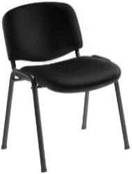  Tárgyalószék 1120 TN C. 11 fekete szövettel fekete lábbal - robbitairodaszer