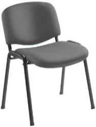  Tárgyalószék 1120 TN C. 73 szürke szövettel fekete lábbal - robbitairodaszer