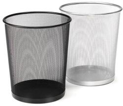 Optima Papírkosár fémhálós OPTIMA fekete 20L (22681) - robbitairodaszer