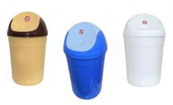 Sterk Plast Szemetes billenő fedeles STERK3 kerek 12L - robbitairodaszer