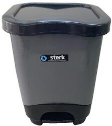  Szemetes pedálos Casandra szögletes 28L - robbitairodaszer