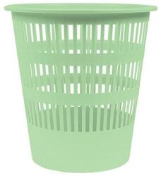 Donau Papírkosár műanyag DONAU Life 12L pasztell zöld (UD307-06) - robbitairodaszer