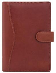 Saturnus Gyűrűs kalendárium SATURNUS L212 sárga lapos barna marhabőr 2025 (SL212-001)