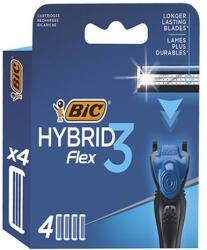 BIC Borotvafej BIC Hybrid Flex3 mozgófejes mozgópengés 4 darab/bliszter (921180)