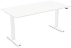Nowy Styl Íróasztal NOWYSTYL elektromosan állítható magasságú 1600x800 mm fehér T-lábas fehér (WEUP001-00002001) - robbitairodaszer